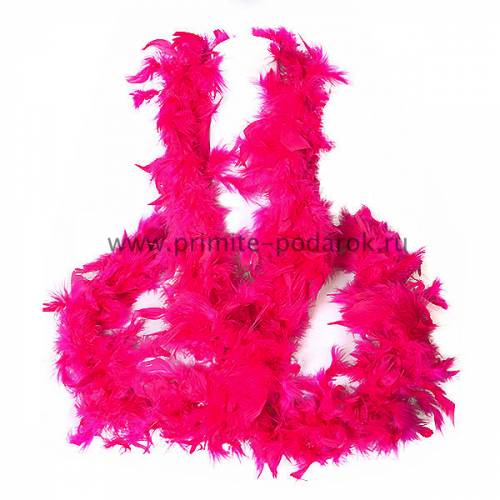 US Toy MX76-12 Feather Boa, Pink
